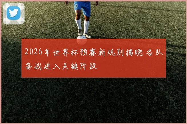 2026年世界杯预赛新规则揭晓 各队备战进入关键阶段